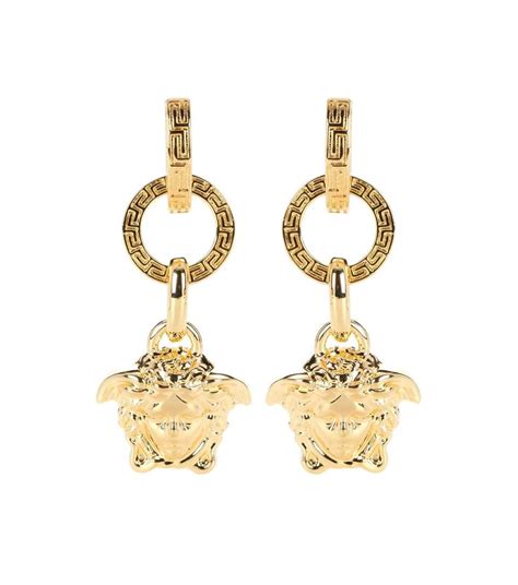 ohrring versace|versace goldtone earrings.